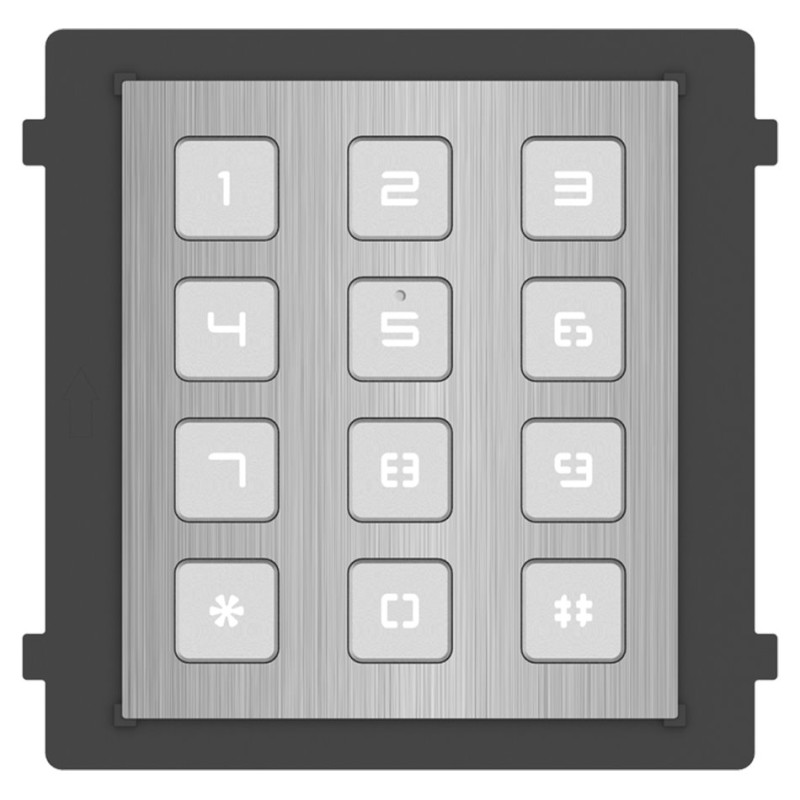 Hikvision Modul interkomu s kódovou klávesnicí nerez