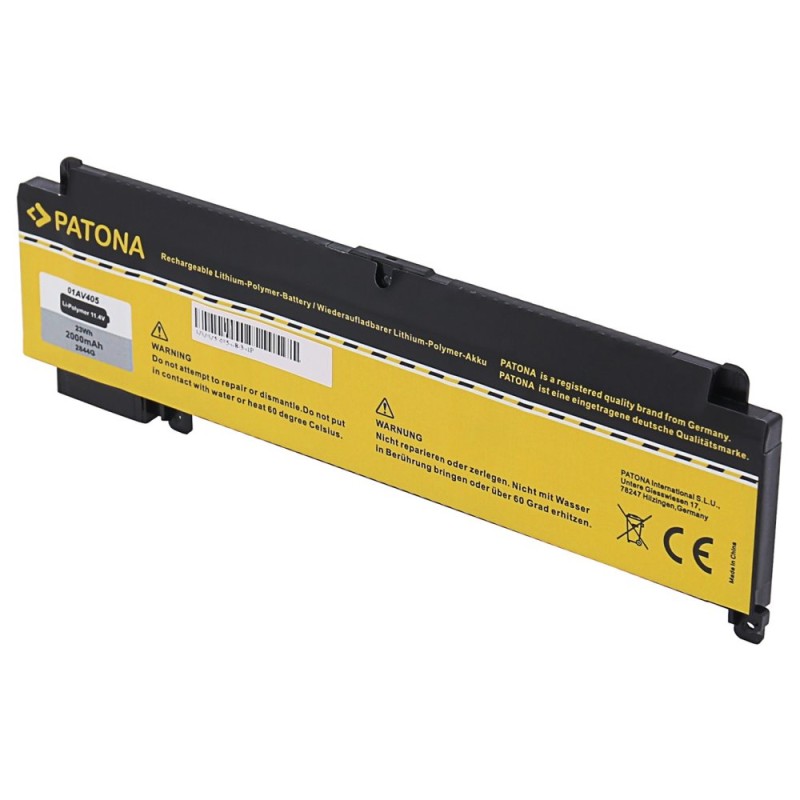 PATONA baterie pro ntb LENOVO Thinkpad T460S/T470S 2000mAh Li-Pol 11,4V 01AV405