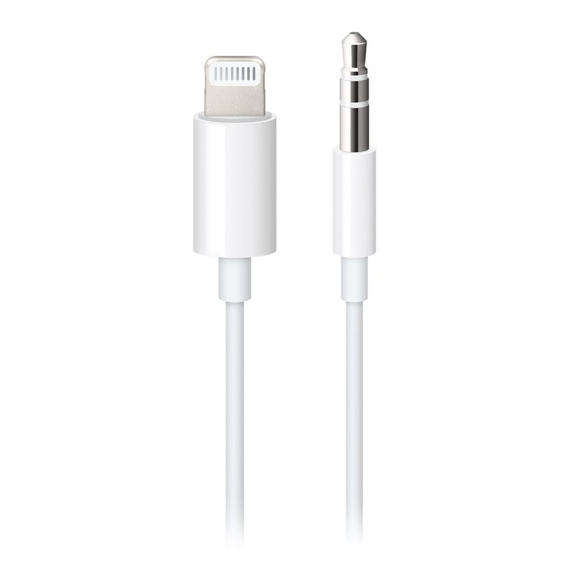Lightning to 3.5mm Audio Cable - White / SK