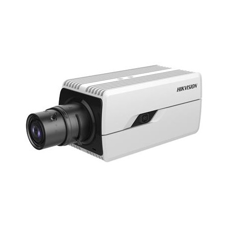 Hikvision 4MPix IP BOX Dark Fihter kamera P-Iris + ABF, WDR 140dB, Audio, Alarm, Mikrofon