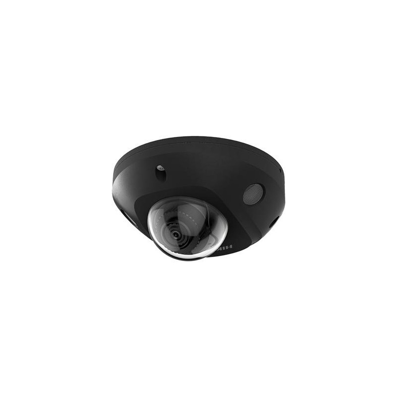 Hikvision 4MPix IP Mini Dome AcuSense kamera IR 30m, IP67, Audio, Alarm, černá DS2CD2546G2IS(28MM)(C)(BLACK)
