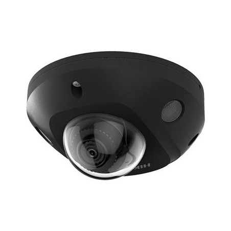 Hikvision 4MPix IP Mini Dome AcuSense kamera IR 30m, IP67, Audio, Alarm, černá DS2CD2546G2IS(28MM)(C)(BLACK)