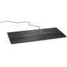 DELL klávesnice KB216/ multimediální/ belgická/ AZERTY/ USB/ drátová/ černá
