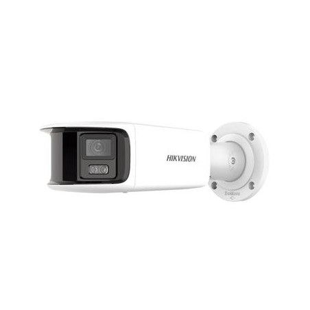 Hikvision 8MPix IP ColorVu AcuSense panoramatická kamera LED 40m, WDR 130dB, Audio, Alarm, Mikrofon, blikač,