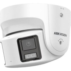 Hikvision 8MPix IP ColorVu AcuSense panoramatická kamera LED 40m, WDR 130dB, Audio, Alarm, Mikrofon, blikac,