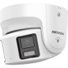 Hikvision 8MPix IP ColorVu AcuSense panoramatická kamera LED 40m, WDR 130dB, Audio, Alarm, Mikrofon, blikac,