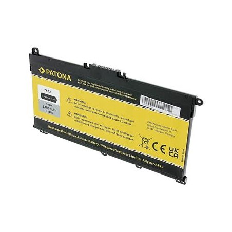 PATONA baterie pro ntb HP Pavilion 14-BF/15-CC 3400mAh Li-Pol 11,55V TF03XL