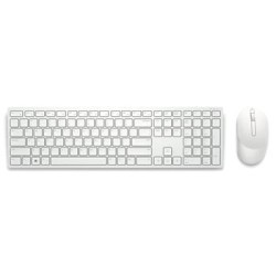 DELL KM5221W bezdrátová klávesnice a myš ruská/ russian/ bílá