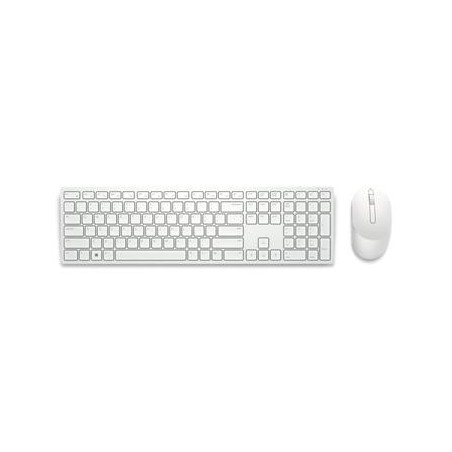 DELL KM5221W bezdrátová klávesnice a myš ruská/ russian/ bílá