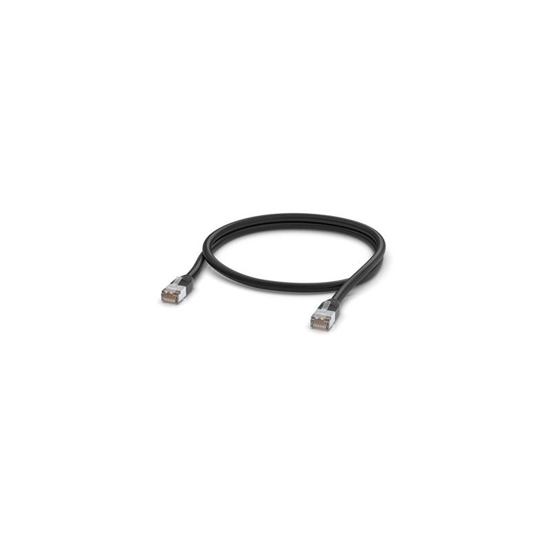 UBNT UACC-Cable-Patch-Outdoor-1M-BK, Venkovní UniFi patch kabel, 1m, Cat5e, černý
