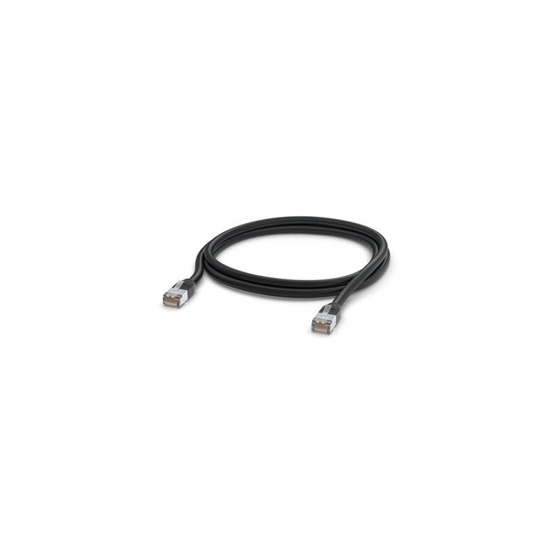 UBNT UACC-Cable-Patch-Outdoor-2M-BK, Venkovní UniFi patch kabel, 2m, Cat5e, černý