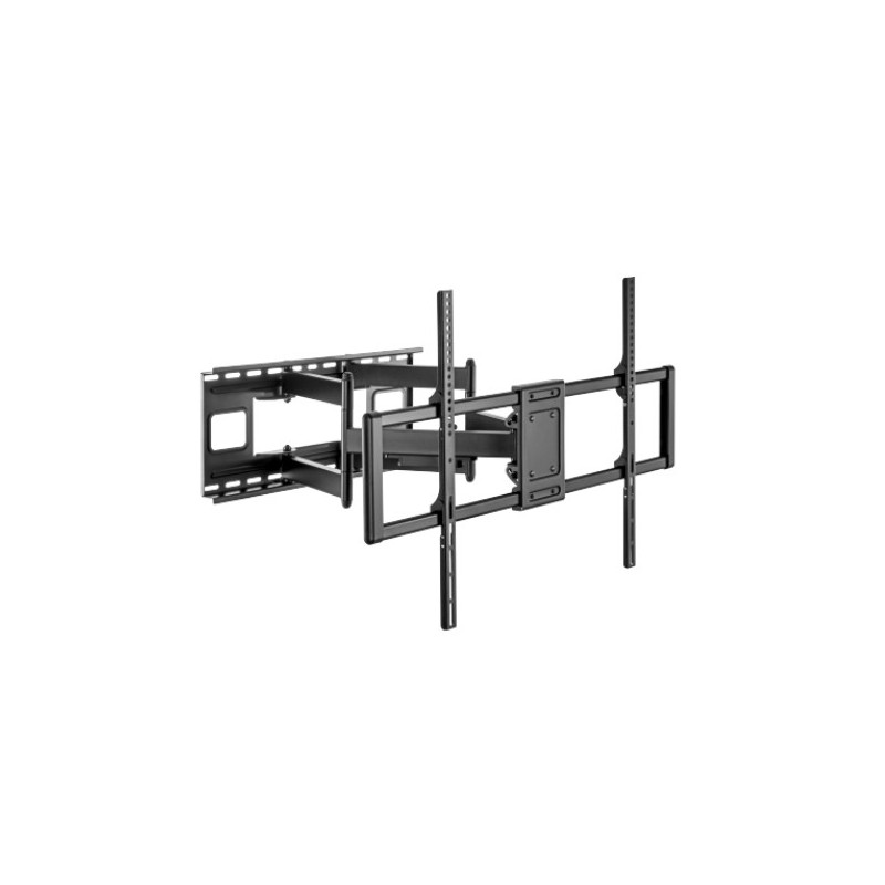 Výsuvný držák Brateck LPA77-696 pro TV 60"-120" 120kg polohovatelný nástěnný Heavy Duty