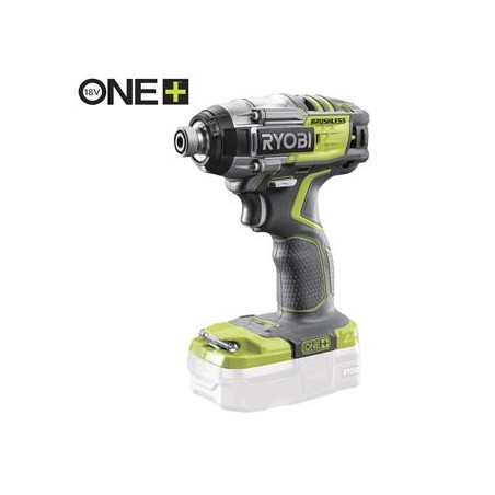 Ryobi, R18IDBL-0, 18V One Plus ™ bezuhlíkový rázový utahovák