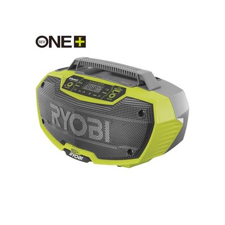 Ryobi, R18RH-0, 18V One Plus ™ rádio se dvěma reproduktory a s bluetooth®