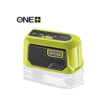 Ryobi, RBTM18-0, 18V One Plus ™ mini Bluetooth reproduktor