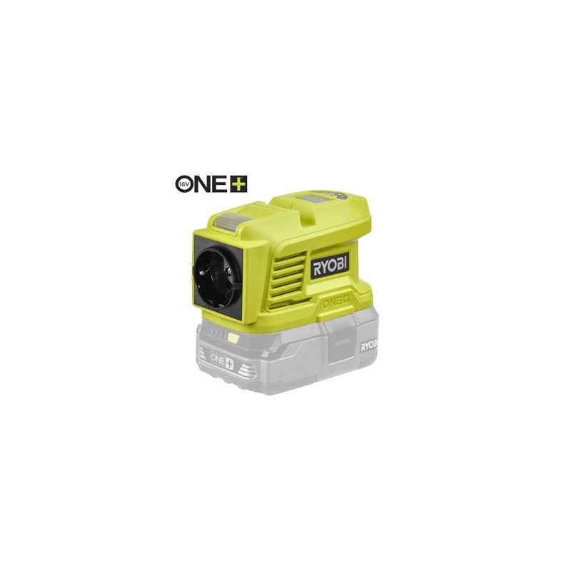 Ryobi, RY18BI150A-0, 18V 150W akumulátorový invertor/měnič napětí