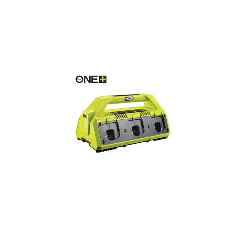 Ryobi, RC18627, 18V One Plus ™ 6portová nabíječka pro Li-Ion akumulátory
