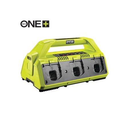 Ryobi, RC18627, 18V One Plus ™ 6portová nabíječka pro Li-Ion akumulátory