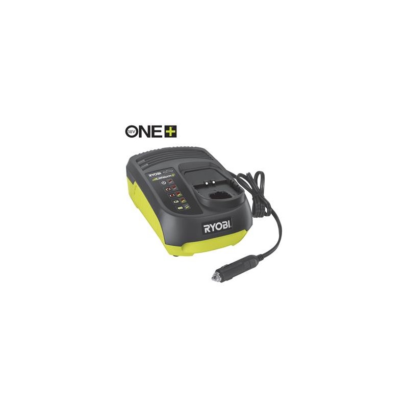 Ryobi, RC18118C, 18V One Plus ™ nabíječka do auta pro Li-Ion akumulátory