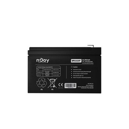 nJoy - baterie GP12122F 12V/12Ah, F2