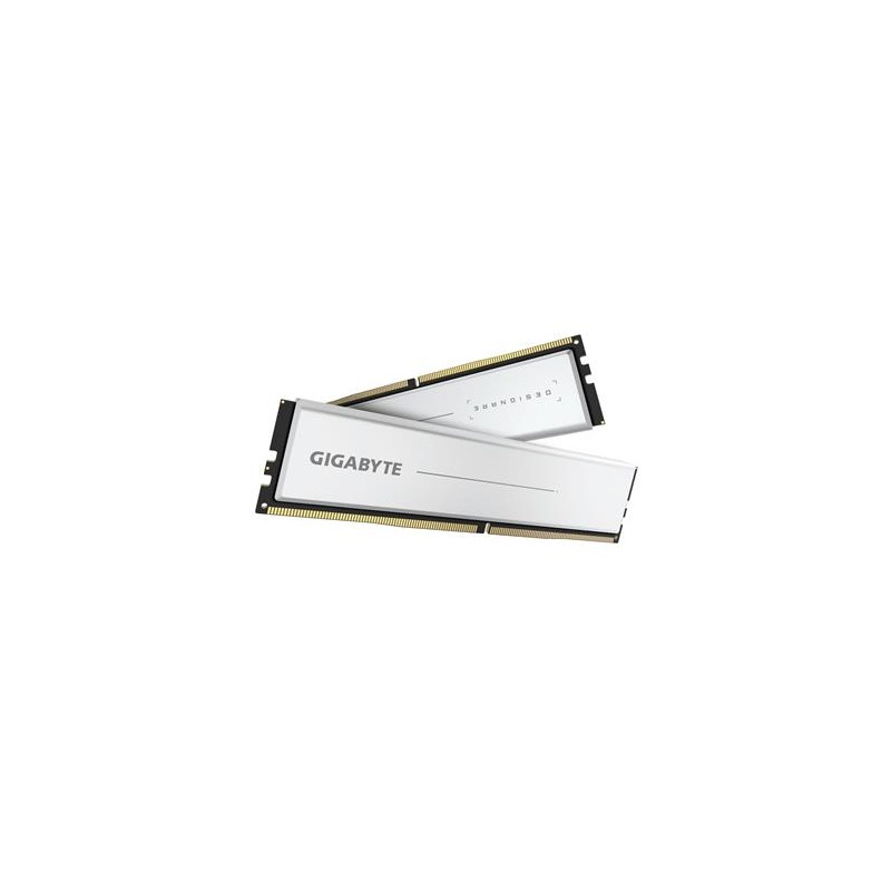 GIGABYTE DESIGNARE Memory DDR4 64GB 3200MT/s / DIMM / CL16 / 1,35V / Heat Shield / KIT 2x 32GB / Stříbrná