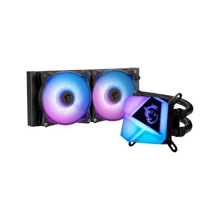 OPRAVENÉ - MSI vodní chladič CPU MAG CoreLiquid C240/ 2x ARGB 120 mm fan / podpora LGA1700