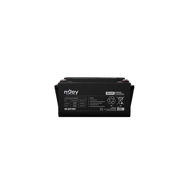 nJoy - baterie GE6512FF 12V/65Ah, T6 (M8)