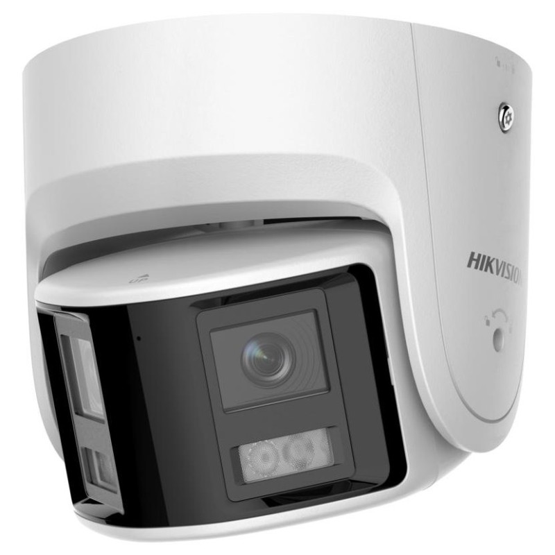 Hikvision 4MPix IP Turret ColorVu AcuSense panoramatická kamera LED 30m, WDR 130dB, Audio, Alarm, Mikrofon