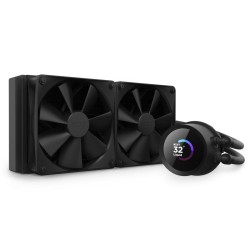 NZXT vodní chladič Kraken 240 / 2x120mm fan / 4-pin PWM / LCD disp. / 6 let RLKN240B1