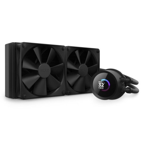 NZXT vodní chladič Kraken 240 / 2x120mm fan / 4-pin PWM / LCD disp. / 6 let RLKN240B1