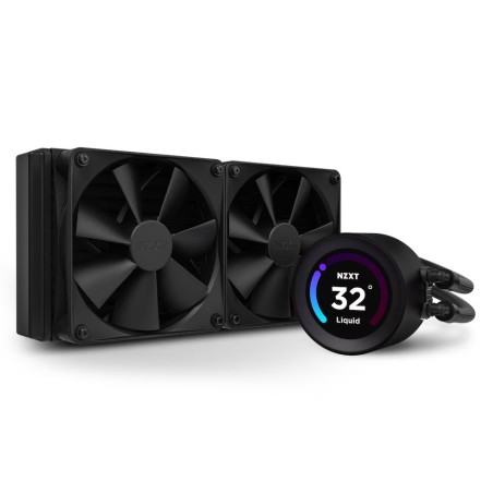 NZXT vodní chladič Kraken 240 ELITE / 2x120mm fan / 4-pin PWM / LCD disp. / 6 let