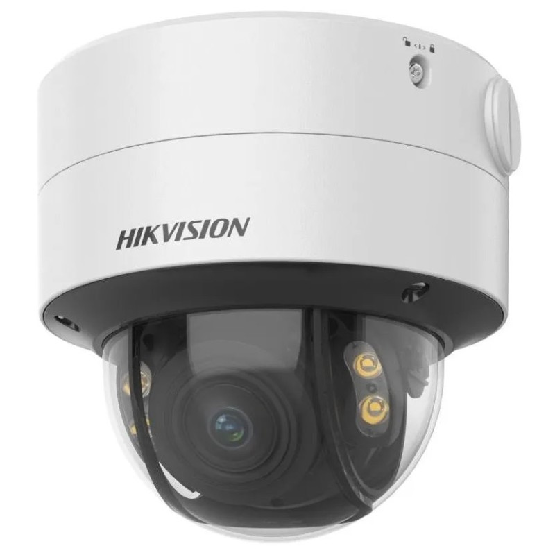 Hikvision 8MPix IP Dome ColorVu kamera LED 40m, WDR 130dB, Audio, Alarm, IP67, IK10