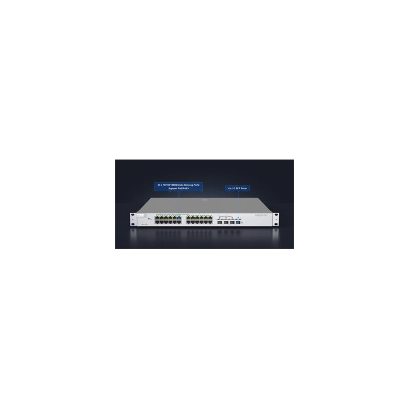 Reyee RG-NBS5100-24GT4SFP-P, 28-Port Gigabit Layer 3 PoE Switch