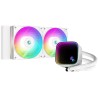 DEEPCOOL vodní chladič LS520 SE / 2x120 mm fan / ARGB / Intel i AMD / pro SI / bílý
