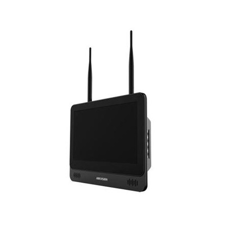 Hikvision 4 kanálový Wi-Fi NVR pro IP kamery s integrovaným LCD displejem