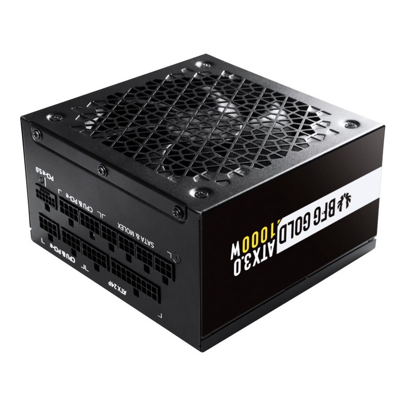 BitFenix zdroj BFG Gold / ATX3.0 / 1000W / 135mm fan / 80 Plus Gold / active PFC / modulární