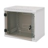 Triton 19' rozvaděč jednodílný 15U/500mm vylamovací otvor pro ventilátor RAL7035, šedý