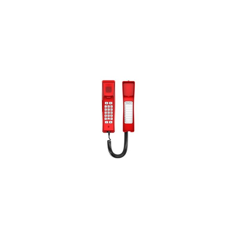 Fanvil H2U hotelový SIP telefon červený
