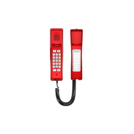 Fanvil H2U hotelový SIP telefon červený