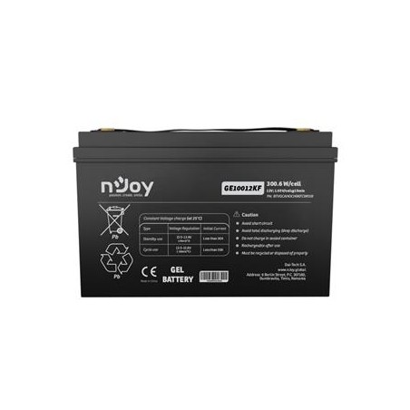 nJoy - baterie GE10012KF 12V/100Ah, T11, 300,6W/cell