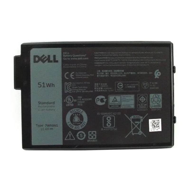DELL baterie/ 3-článková/ 51 Wh/ pro Latitude Rugged 5420,5424,7424