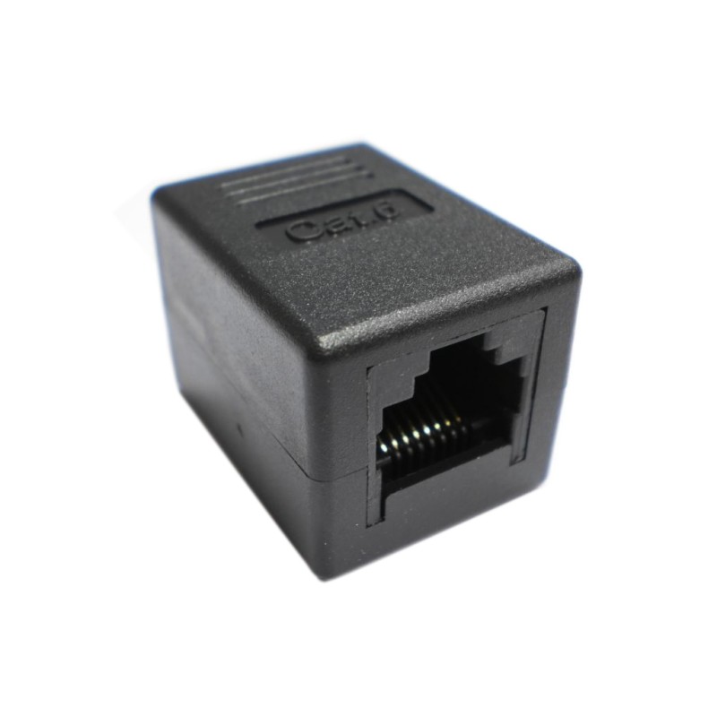 DATACOM Spojka UTP CAT6 2xRJ45 (8p8c) přímá černá