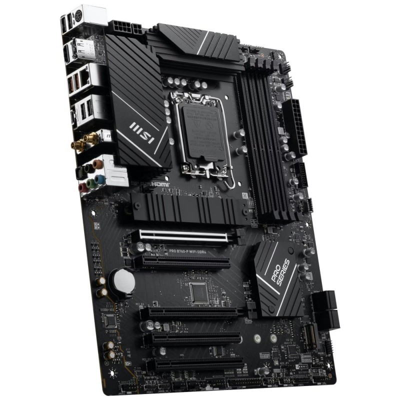 OPRAVENÉ - MSI PRO B760-P WIFI DDR4 / Intel B760 / LGA1700 / 4x DDR4 / 2x M.2 / HDMI / DP / USB-C / WiFi / ATX