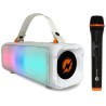 N-GEAR PARTY LET'S GO PARTY SPEAKER BLAZOOKA 703 / BT/ 100W/ USB/Disco LED/ MIC / bílý
