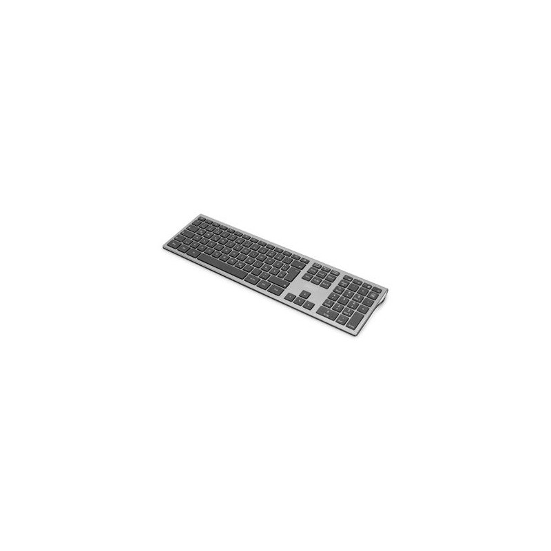 DIGITUS Ultratenká bezdrátová klávesnice, 2,4 GHz ( DIGITUS Ergonomická Klávesnice, Bezdrátová, 2,4 GHz ( QWERTZ ))