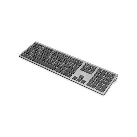DIGITUS Ultratenká bezdrátová klávesnice, 2,4 GHz ( DIGITUS Ergonomická Klávesnice, Bezdrátová, 2,4 GHz ( QWERTZ ))