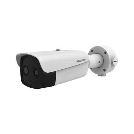 Hikvision IP nerezová termo-optická kamera s 35mm obj., 640x512, PoE, AudioandAlarm, Fire detection