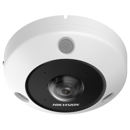 Hikvision 12 MPix IP Fisheye kamera IR 15m, Audio, Alarm, mikrofon, reproduktor, IP67, IK10