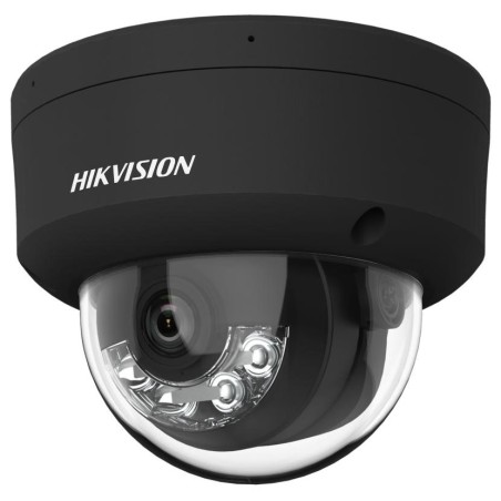 4MPix IP Dome Hybrid ColorVu AcuSense kamera WDR 130dB,audio, alarm, IP67, cerná