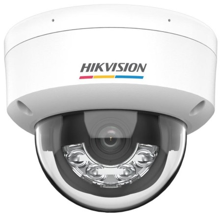 Hikvision 6MPix IP Dome Hybrid ColorVu AcuSense kamera mikrofon, IP67